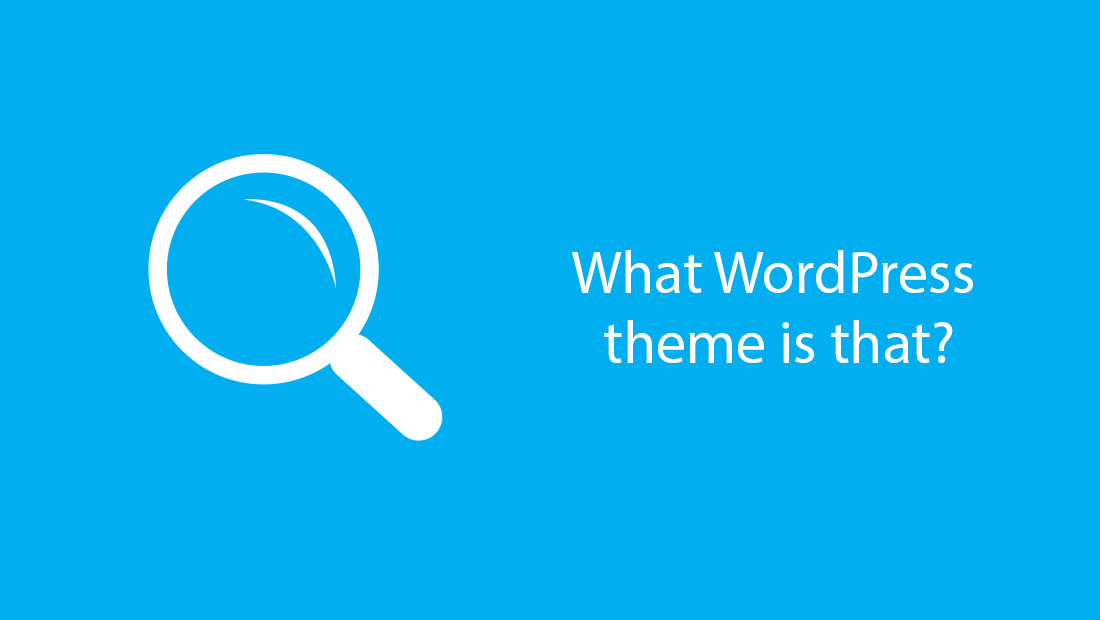 Il logo di What Wordpress Theme Is That