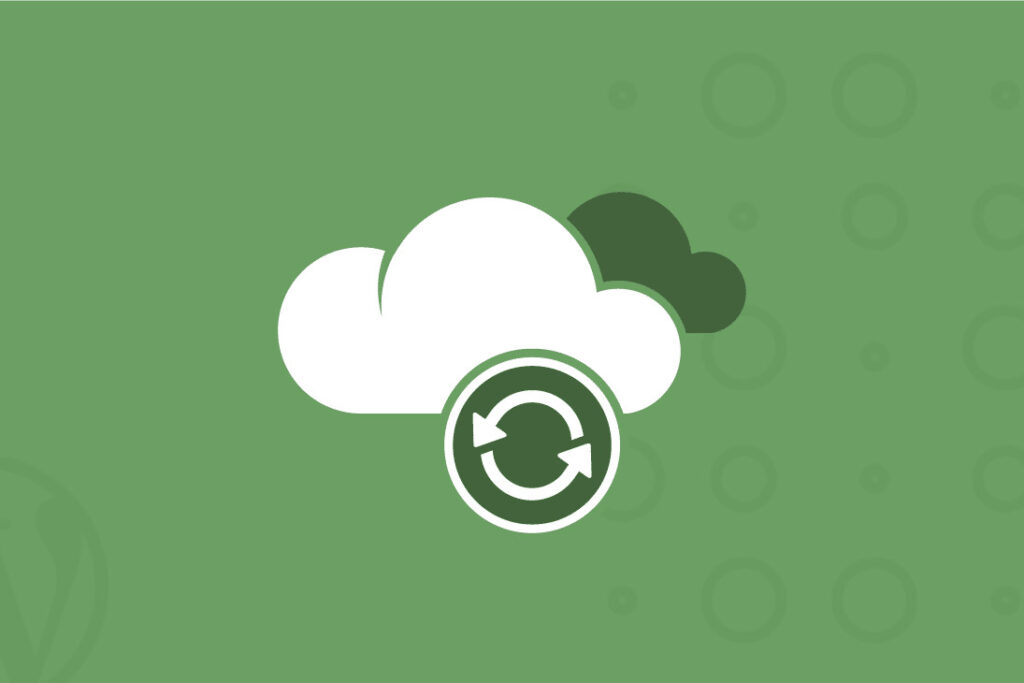 Il simbolo degli aggiornamenti WordPress