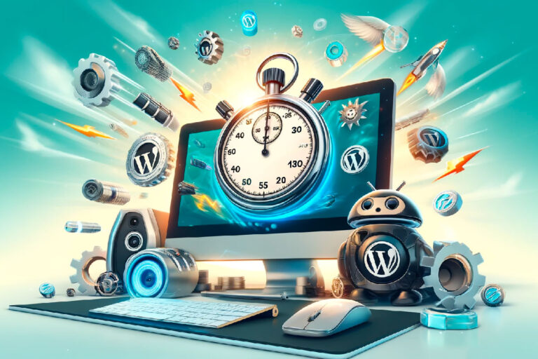Una grafica che riassume i benefici della velocizzazione di un sito WordPress